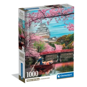 Puzzle 1000 pcs Château de Himeji Clementoni