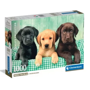 Puzzle 1000 pcs Labrador Clementoni
