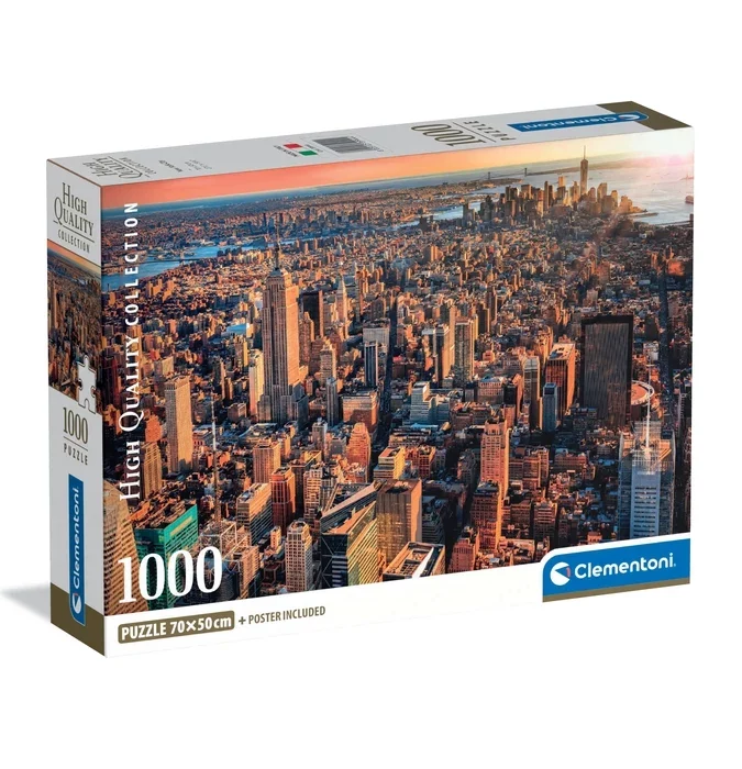 Puzzle 1000 pcs New York Clementoni
