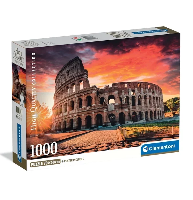 Puzzle 1000 pcs Roman Sunset Clementoni