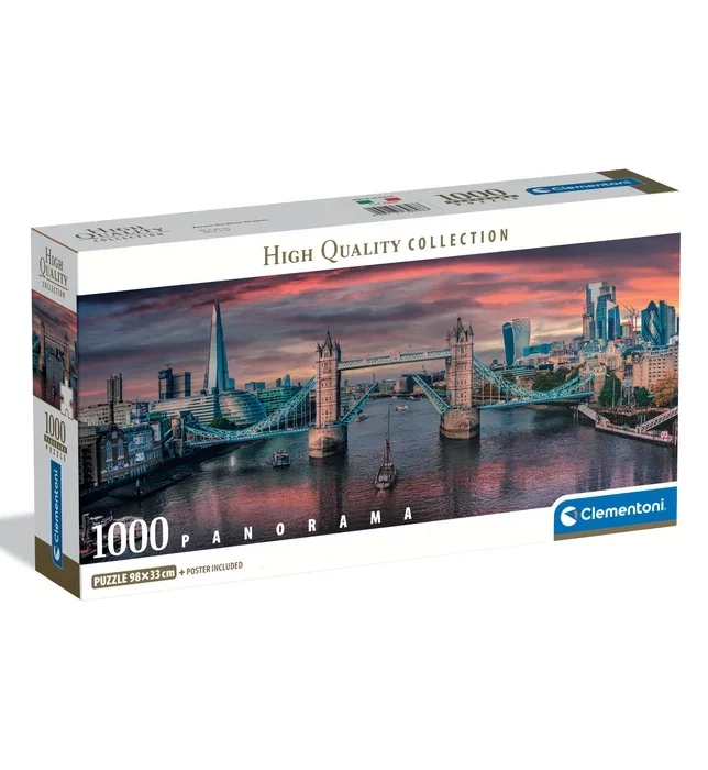 Puzzle 1000 pcs Tamise Angleterre Clementoni