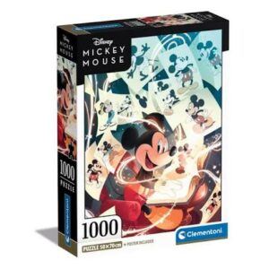 Puzzle 1000 pcs Mickey Clementoni