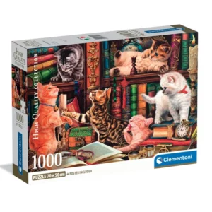 Puzzle 1000 pcs whiskers Clementoni