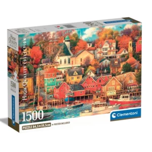 Puzzle 1500 pcs Good times Harbour Clementoni