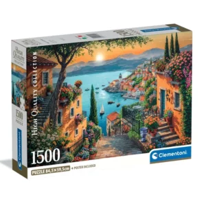 Puzzle 1500 pcs Steps To The Harbor Clementoni