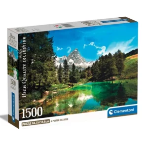 Puzzle 1500 pcs lac bleu Clementoni
