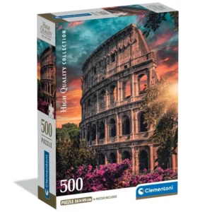 Puzzle Amphithéâtre Flavien de Rome 500 pcs Clementoni
