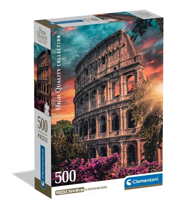 Puzzle Amphithéâtre Flavien de Rome 500 pcs Clementoni