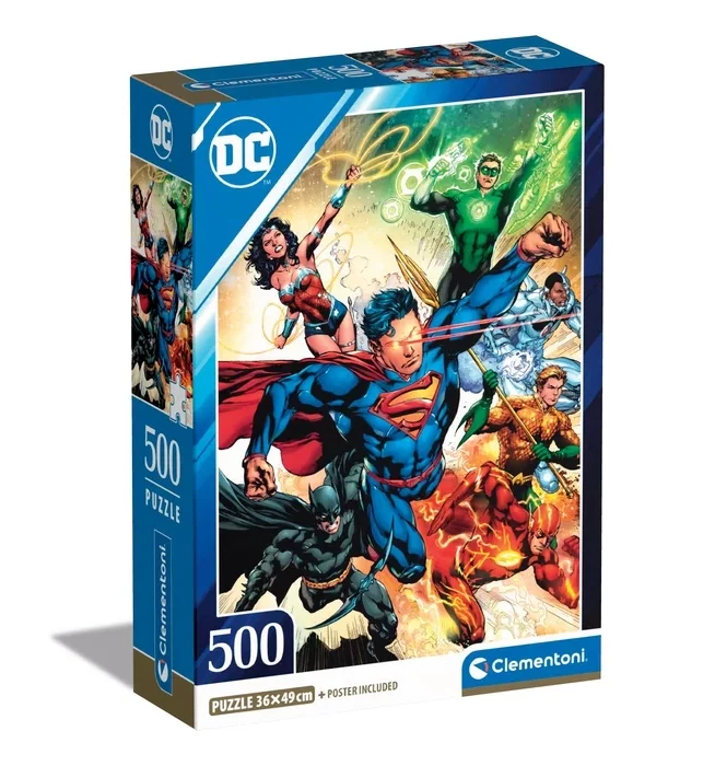 Puzzle DC Comics 500 pcs Clementoni