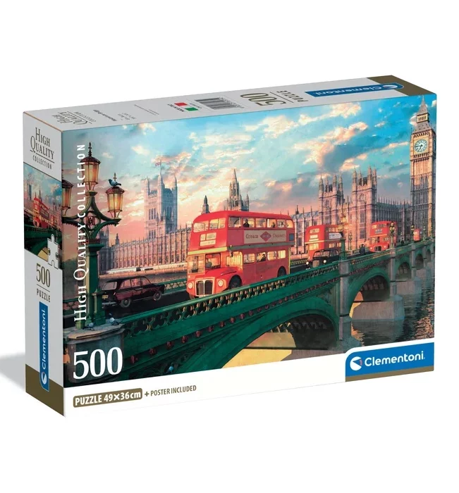Puzzle Westminster Bridge 500 pcs Clementoni