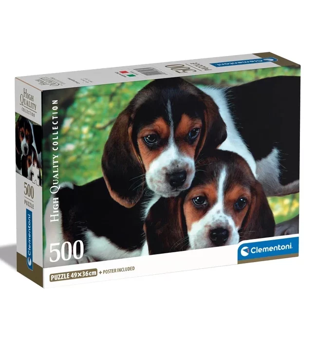 Puzzle les chiens 500 pcs Clementoni