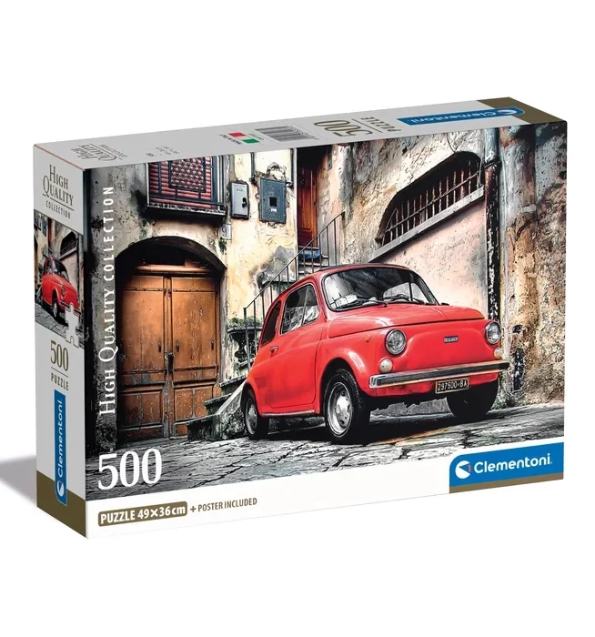 Puzzle fiat 500 pcs Clementoni