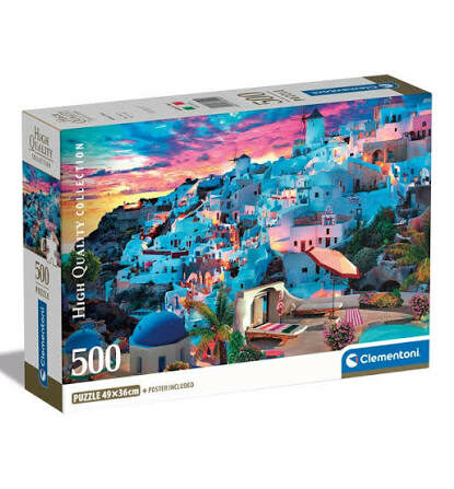 Puzzle Greece view 500 pcs Clementoni