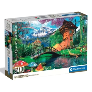 Puzzle la vieille maison 500 pcs Clementoni
