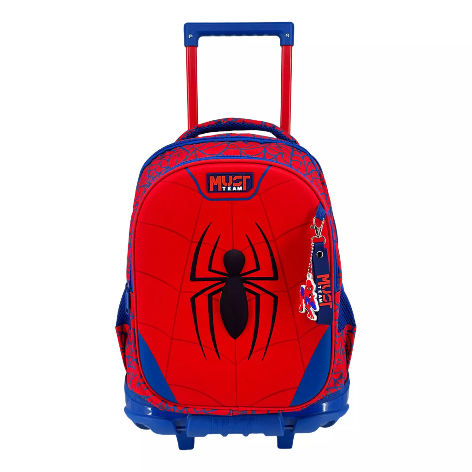 Sac à dos école avec chariot spiderman Must