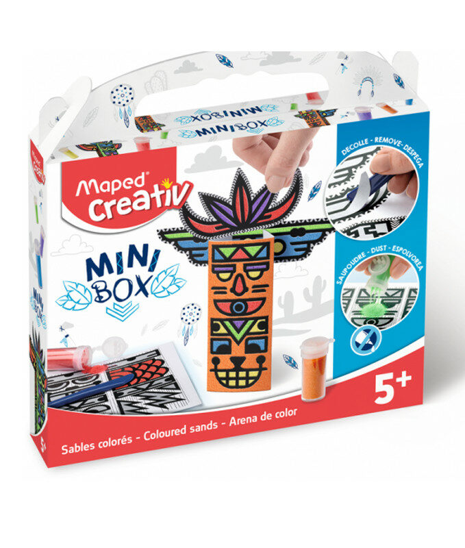 Mino box Coloured sands Maped