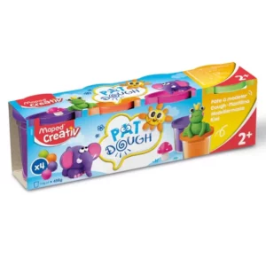Pâte à modeler 4 pots Maped