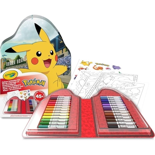 Coffret créatif 45 pièces Pokemon Crayola