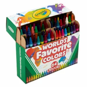Crayons de couleur 64 Pcs Crayola