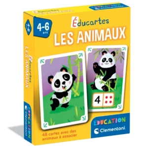 Éducartes les animaux Clementoni