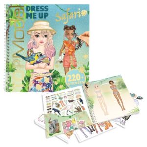 Livre d'autocollants safari TOPmodel