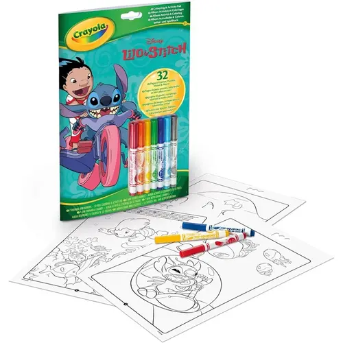 Livre de Coloriage Stitch Crayola