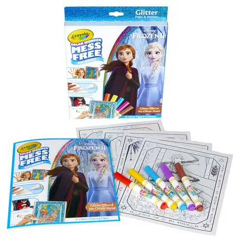 Coffret de Coloriage effets paillettes Frozen Crayola
