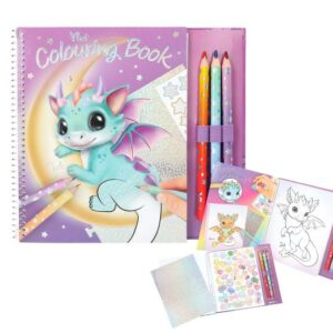Livre de coloriage Ylvi Lucky Dragon