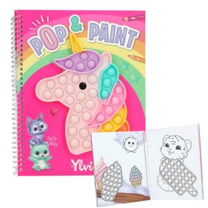 Livre de coloriage Ylvi Pop & Paint