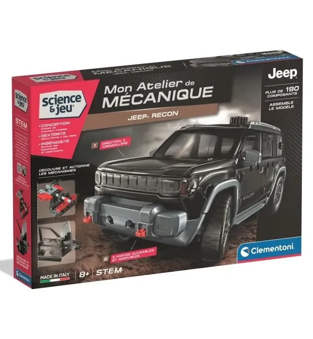Mon atelier de mécanique Jeep Clementoni