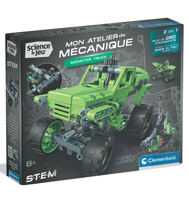 Mon atelier de mécanique Monster Truck Clementoni