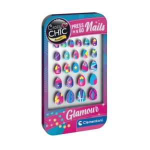 Ongles artificiels glamour Crazy Chic
