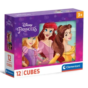 Puzzle 12 cubes Princess Clementoni