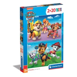 Puzzle 2x20 pcs Paw Patrol Clementoni