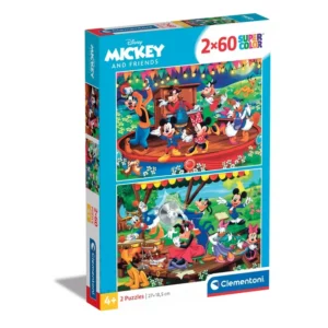 Puzzle 2x60 pcs Disney Clementoni