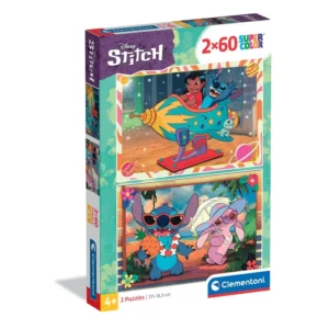 Puzzle 2x60 pcs Stitch Clementoni