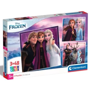 Puzzle 3x48 pcs Frozen Clementoni