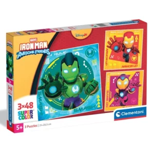 Puzzle 3x48 pcs Iron Man Clementoni