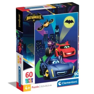 Puzzle 60 pcs Batwheels Clementoni