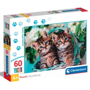 Puzzle 60 pcs kitty Clementoni