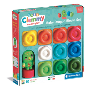 Soft Clemmy 10 Blocs Clementoni