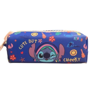 Trousse stitch Pen School bleu