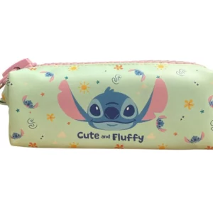 Trousse stitch Pen School pistache