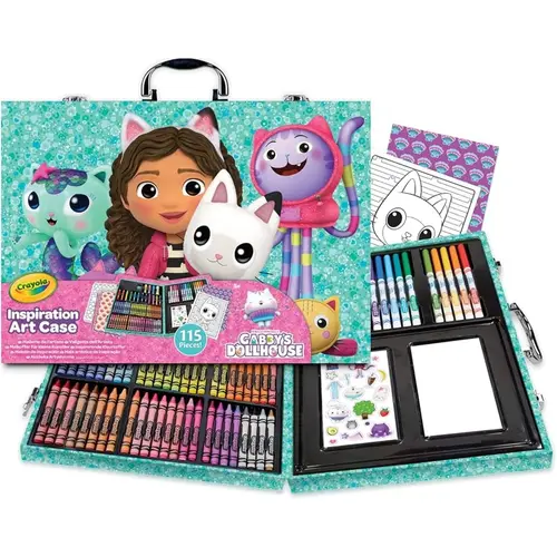 Valise de coloriage 115 pcs Gabby Crayola