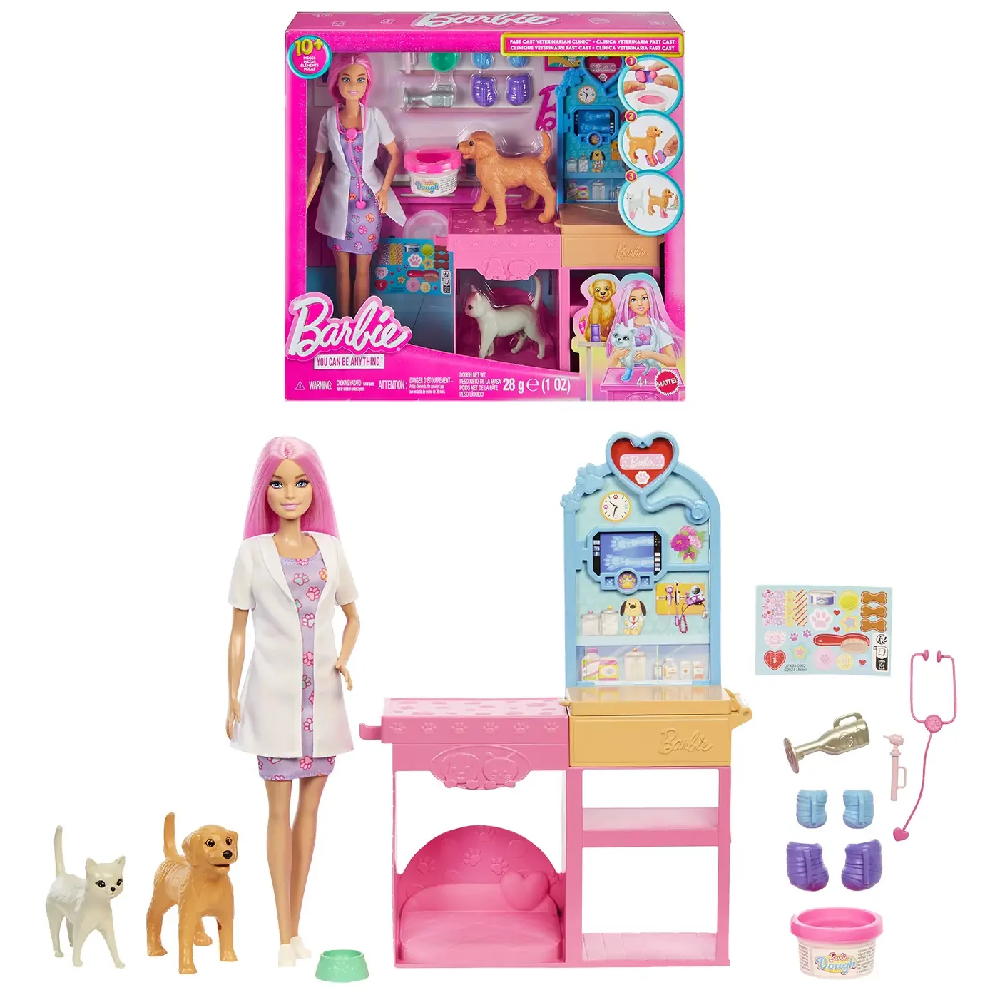 Poupée Barbie Clinique Vétérinaire