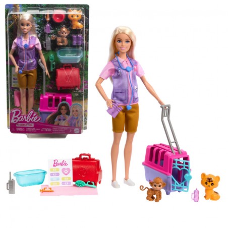 Poupée Barbie Sauvetage d’Animaux