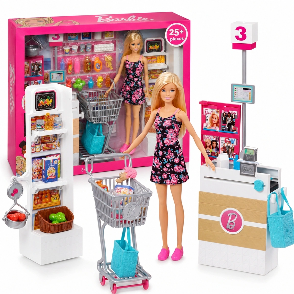 Poupée Barbie Supermarché
