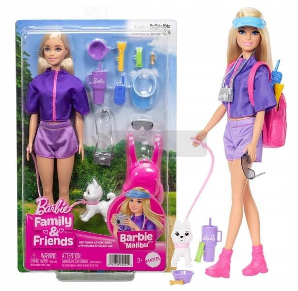 Poupée Barbie camping