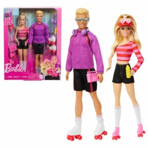 Poupée Barbie et Ken Patinage