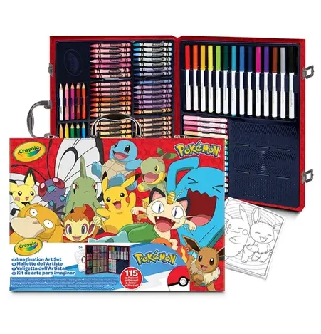 Valise de coloriage Pokemon Crayola